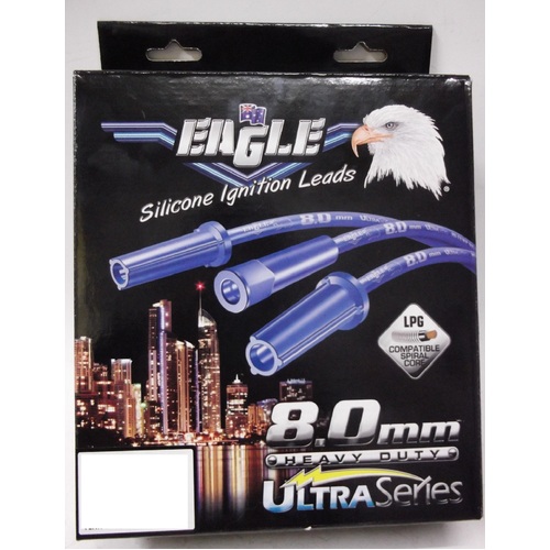 Eagle Blue 8mm Ultra Ignition Leads Set 8410HD