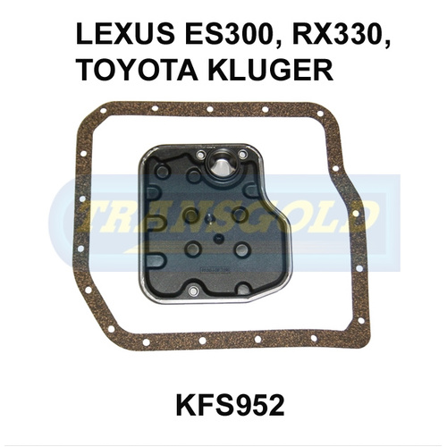 Transgold Automatic Transmission Filter Service Kit KFS952 WCTK118