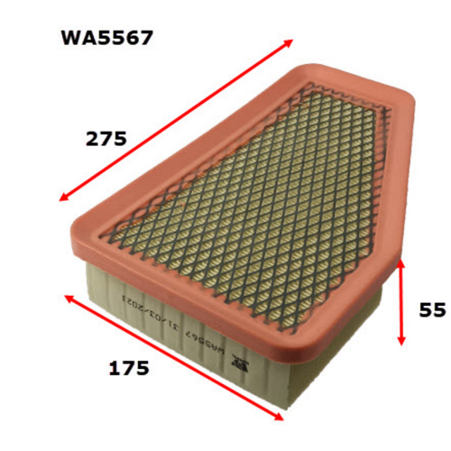 Wesfil Cooper Air Filter Wa5567 A2022