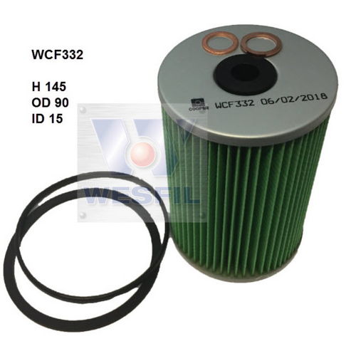 Wesfil Cooper Diesel Fuel Filter Wcf332 R2428P