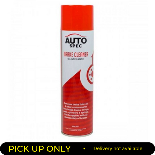 Autospec Brake Cleaner Aerosol - 400G 400g AS100