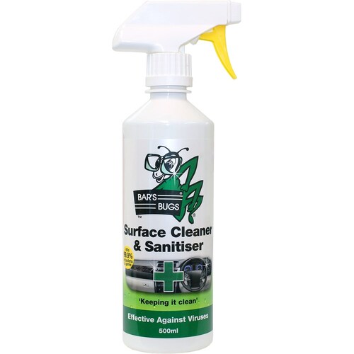 Bar's Bugs Surface Cleaner Sanitiser 500Ml BBSCS500