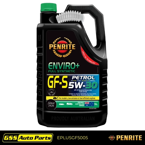 Penrite Enviro+ GF-5 5W-30 Full Synthetic Engine Oil 5 Litre EPLUSGF5005