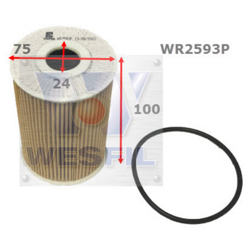 Wesfil Cooper Oil Filter R2593P WR2593P